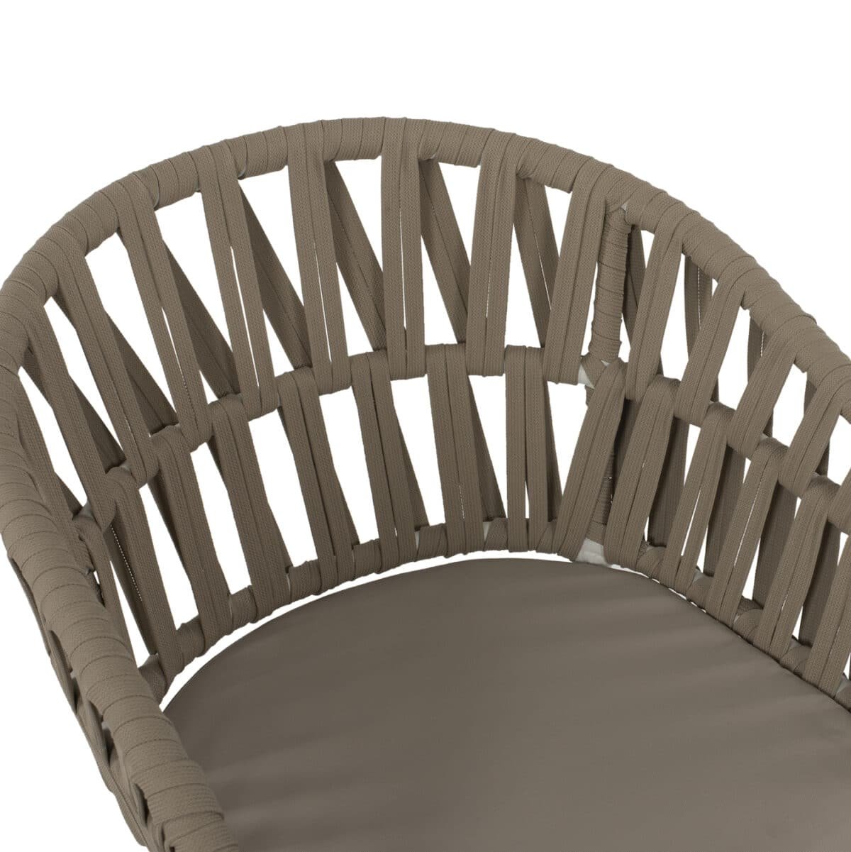 ΠΟΛΥΘΡΟΝΑ ΑΛΟΥΜΙΝΙΟΥ ΛΕΥΚΗ ΜΕ ΣΧΟΙΝΙ ΜΠΕΖ 57x56x78Y εκ.HM5857.02 - Image 7