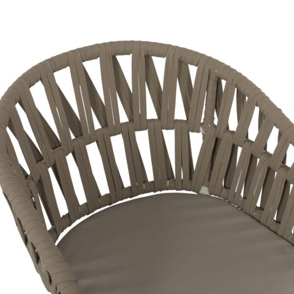 ΠΟΛΥΘΡΟΝΑ ΑΛΟΥΜΙΝΙΟΥ ΛΕΥΚΗ ΜΕ ΣΧΟΙΝΙ ΜΠΕΖ 57x56x78Y εκ.HM5857.02 - Image 7