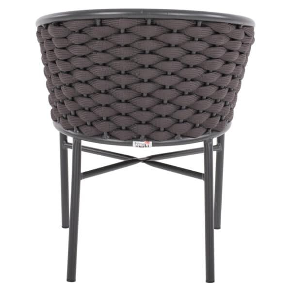 ΠΟΛΥΘΡΟΝΑ ΑΛΟΥΜΙΝΙΟΥ ΜΕ ΑΦΡΩΔΕΣ ΣΧΟΙΝΙ ΑΝΘΡΑΚΙ 60x57x77Υ εκ.HM5859.01 - Image 6