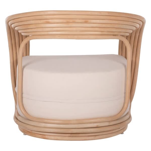 ΠΟΛΥΘΡΟΝΑ DUCHESS ΑΠΟ RATTAN ΦΥΣΙΚΟ-ΕΚΡΟΥ ΜΑΞΙΛΑΡΙ HM9478 81x59x70Y εκ. - Image 6