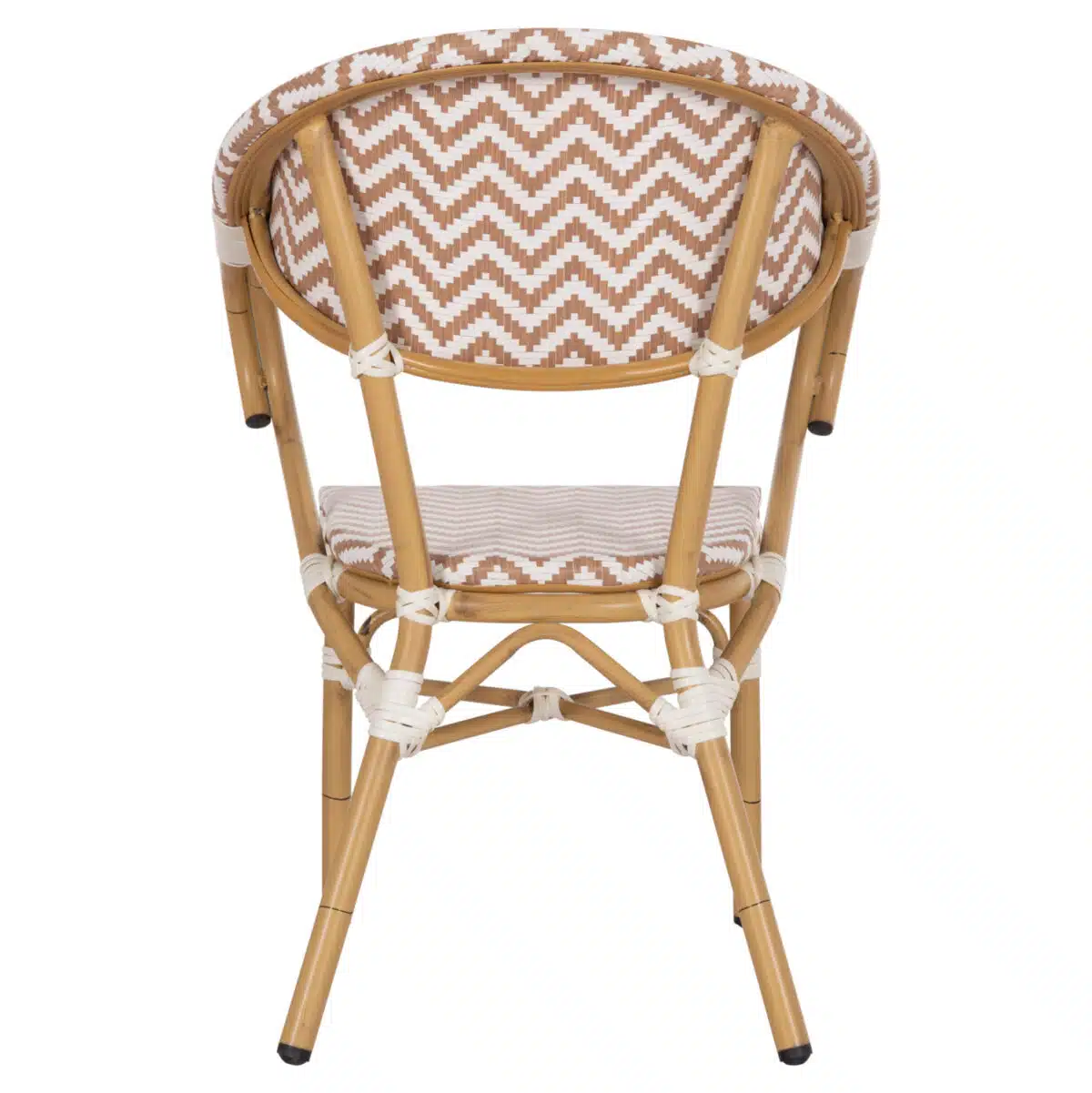ΠΟΛΥΘΡΟΝΑ BAMBOO LOOK HM5861.03 ΚΑΦΕ-ΛΕΥΚΟ 58.5x58x82Υεκ. - Image 6
