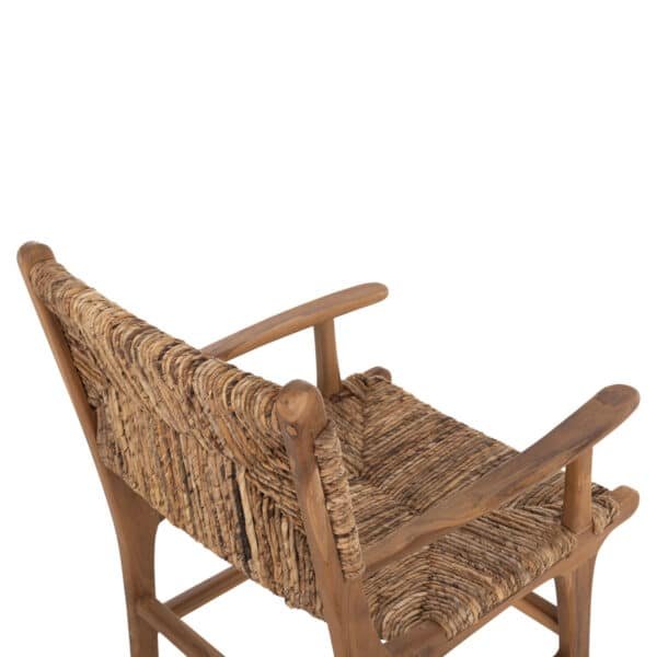 ΠΟΛΥΘΡΟΝΑ ΕΠΑΓΓΕΛΜΑΤΙΚΗ ΑΠΟ ΜΑΣΙΦ ΞΥΛΟ ΤΕΑΚ ΜΕ ΨΑΘΑ 57,5x59x87Υ εκ.HM9400.11 - Image 9