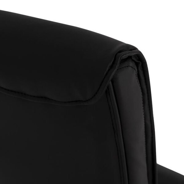 ΠΟΛΥΘΡΟΝΑ JACOB HM1045.11 ΜΑΥΡΟ PU ΜΕ ΒΑΣΗ ΧΡΩΜΙΟΥ 57x66,5x102 cm - Image 7