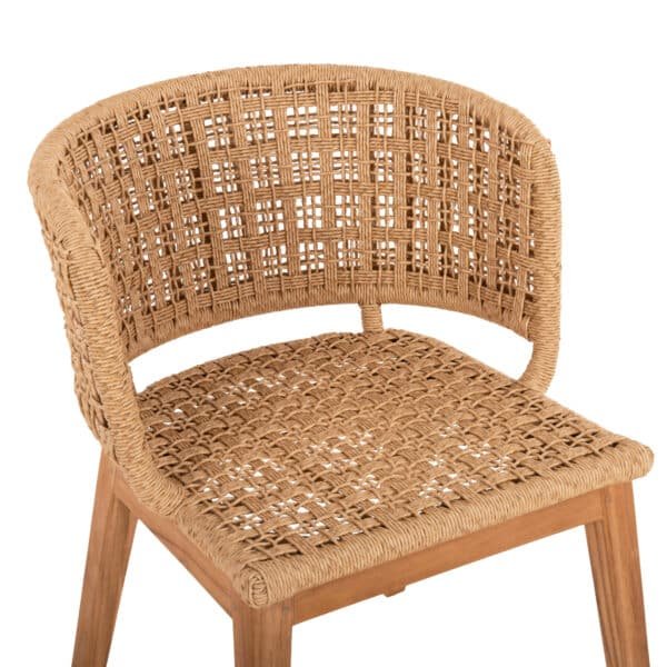 ΠΟΛΥΘΡΟΝΑ ΕΣ.ΧΩΡΟΥ FARLEY HM9827 ΞΥΛΟ ΤΕΑΚ-ΣΥΝΘΕΤΙΚΟ ΣΧΟΙΝΙ-ΦΥΣΙΚΟ 58x59x72Yεκ. - Image 7