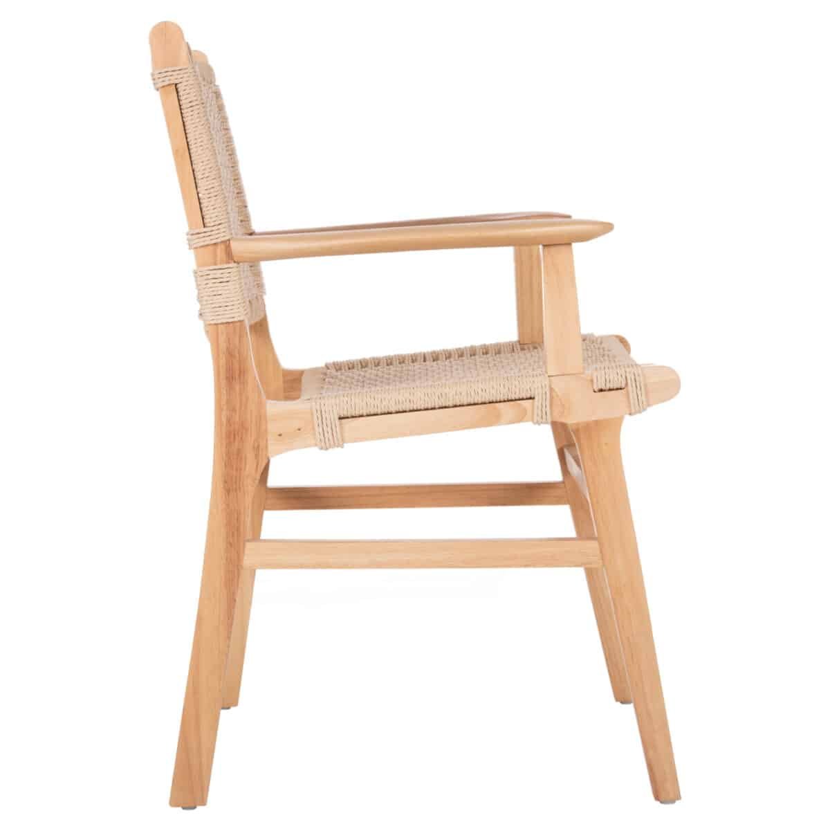 ΠΟΛΥΘΡΟΝΑ ΕΣΩΤ. ΧΩΡΟΥ HM9331.01 IGNACIO RUBBERWOOD-ΣΧΟΙΝΙ 61x56x83Υεκ. - Image 4