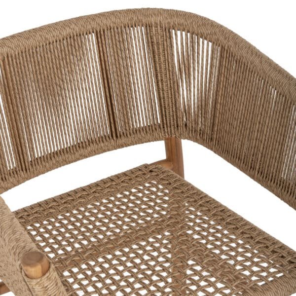 ΠΟΛΥΘΡΟΝΑ ΕΣΩΤ. ΧΩΡΟΥ IRVINE HM9822 ΞΥΛΟ ΤΕΑΚ-ΣΥΝΘΕΤΙΚΟ ΣΧΟΙΝΙ ΦΥΣΙΚΟ 56x62x75Υ εκ. - Image 7