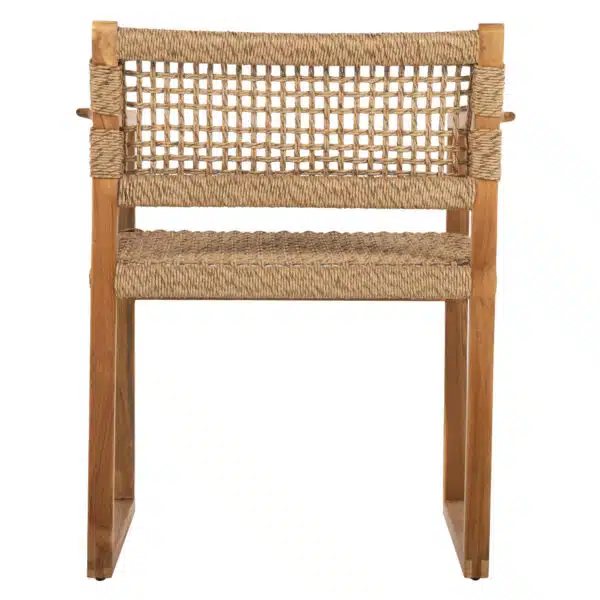 ΠΟΛΥΘΡΟΝΑ ΕΣΩΤ. ΧΩΡΟΥ NARLEY HM9824 ΞΥΛΟ ΤΕΑΚ-ΣΥΝΘΕΤΙΚΟ ΣΧΟΙΝΙ ΦΥΣΙΚΟ 60,5x52x76Υεκ. - Image 6