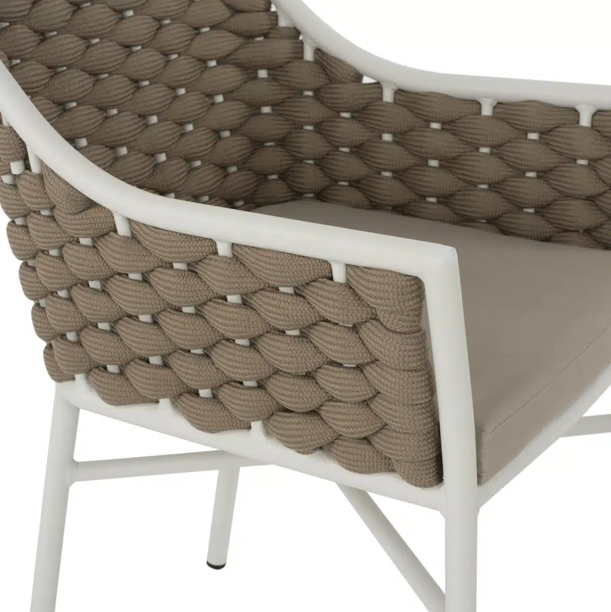 ΠΟΛΥΘΡΟΝΑ HM5858.02 ΛΕΥΚΗ ΜΕ ΣΧΟΙΝΙ ΜΠΕΖ 56x58x76Yεκ. - Image 9