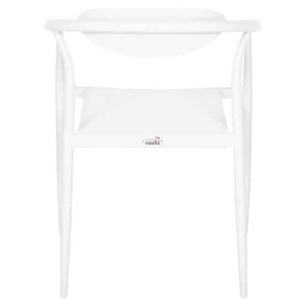 ΠΟΛΥΘΡΟΝΑ SERLY HM6052.01 ΑΛΟΥΜΙΝΙΟ ΛΕΥΚΟ-TEXTILENE ΛΕΥΚΟ 56x61x74,5Yεκ - Image 6