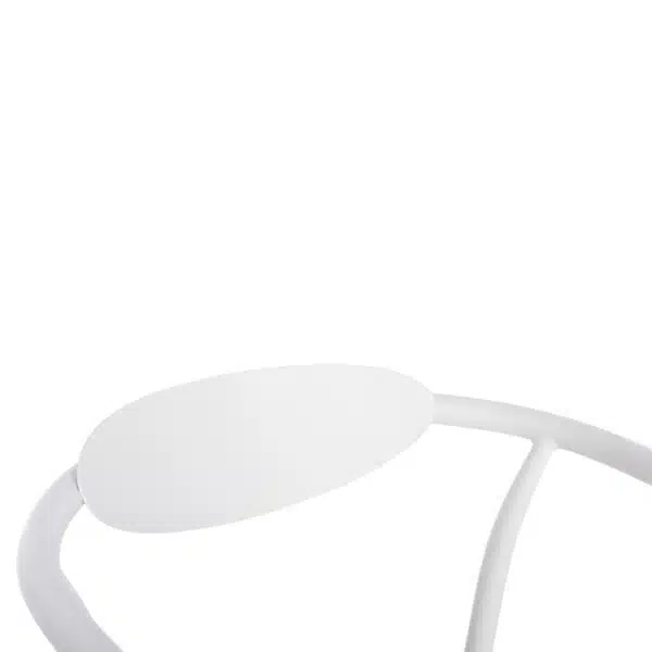 ΠΟΛΥΘΡΟΝΑ SERLY HM6052.01 ΑΛΟΥΜΙΝΙΟ ΛΕΥΚΟ-TEXTILENE ΛΕΥΚΟ 56x61x74,5Yεκ - Image 7