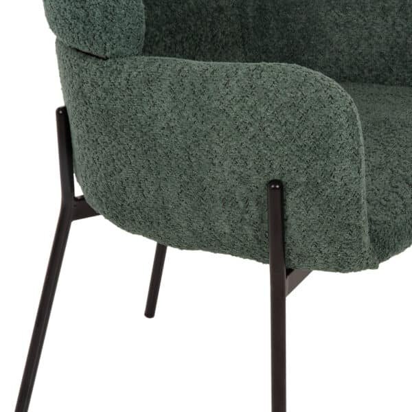 ΠΟΛΥΘΡΟΝΑ WOLF HM8583.03 ΠΕΤΡΟΛ ΥΦΑΣΜΑ ΜΠΟΥΚΛΕ ΜΕ ΜΕΤΑΛΛΙΚΑ ΠΟΔΙΑ 58x58x80Yεκ. - Image 7