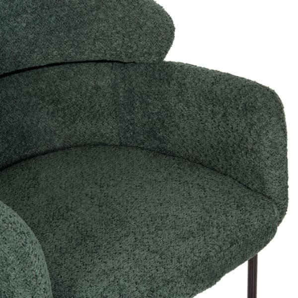 ΠΟΛΥΘΡΟΝΑ WOLF HM8583.03 ΠΕΤΡΟΛ ΥΦΑΣΜΑ ΜΠΟΥΚΛΕ ΜΕ ΜΕΤΑΛΛΙΚΑ ΠΟΔΙΑ 58x58x80Yεκ. - Image 8