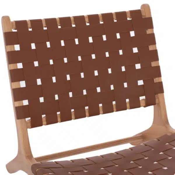 ΠΟΛΥΘΡΟΝΑ HM9326.01 FELIPE ΞΥΛΟ ΤΟΟΝ ΜΕ ΠΛΕΞΗ PU 67x70x75Y εκ. - Image 6