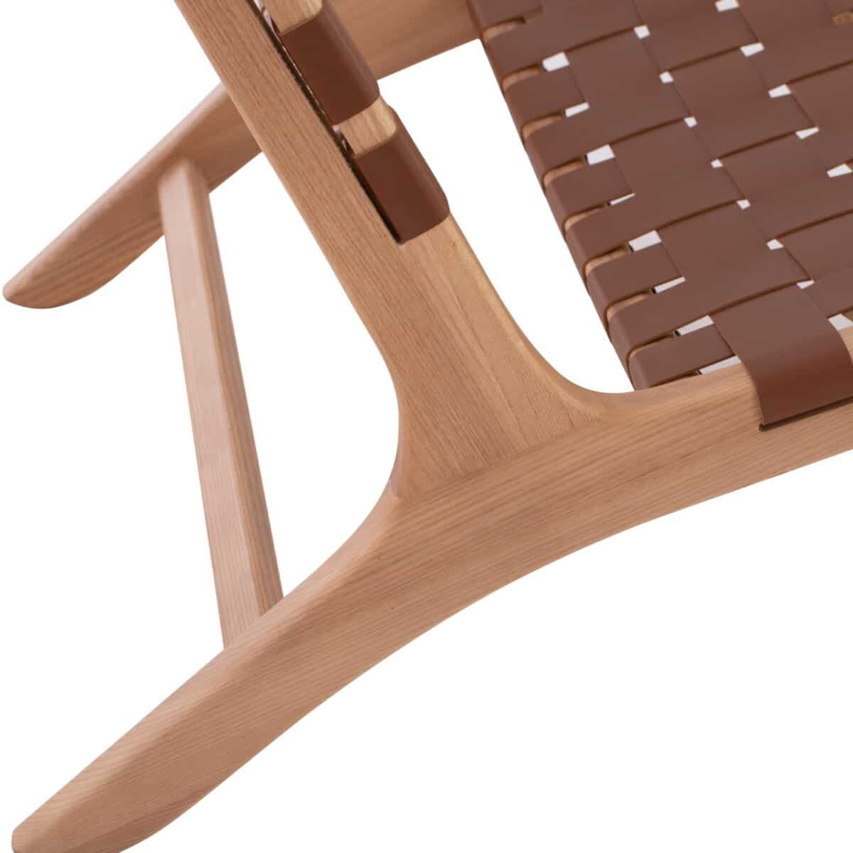 ΠΟΛΥΘΡΟΝΑ HM9326.01 FELIPE ΞΥΛΟ ΤΟΟΝ ΜΕ ΠΛΕΞΗ PU 67x70x75Y εκ. - Image 9