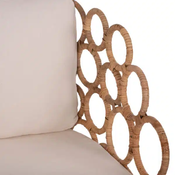 ΠΟΛΥΘΡΟΝΑ RINGER HM9341 ΑΠΟ RATTAN-ΜΕΤΑΛΛΟ ΦΥΣΙΚΟ ΧΡΩΜΑ 65x69x86Y εκ. - Image 7