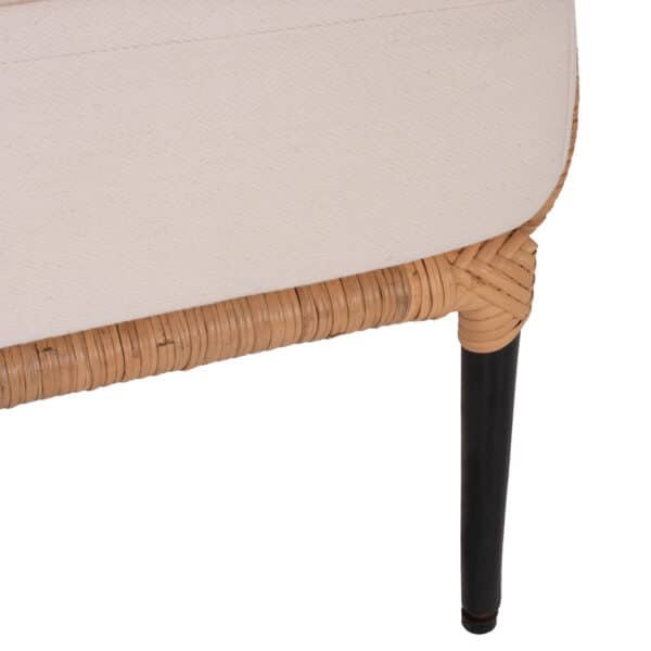 ΠΟΛΥΘΡΟΝΑ RINGER HM9341 ΑΠΟ RATTAN-ΜΕΤΑΛΛΟ ΦΥΣΙΚΟ ΧΡΩΜΑ 65x69x86Y εκ. - Image 8