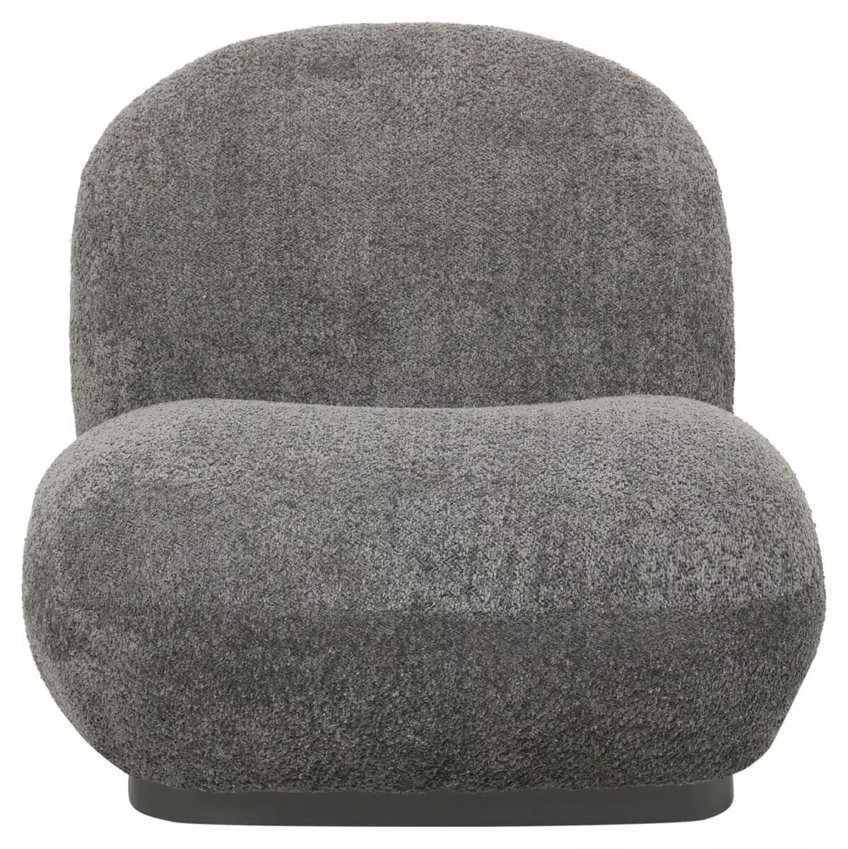 ΠΟΛΥΘΡΟΝΑ BEANY HM9591.01 ΓΚΡΙ ΜΠΟΥΚΛΕ ΥΦΑΣΜΑ 85x82x77Υ εκ. - Image 2
