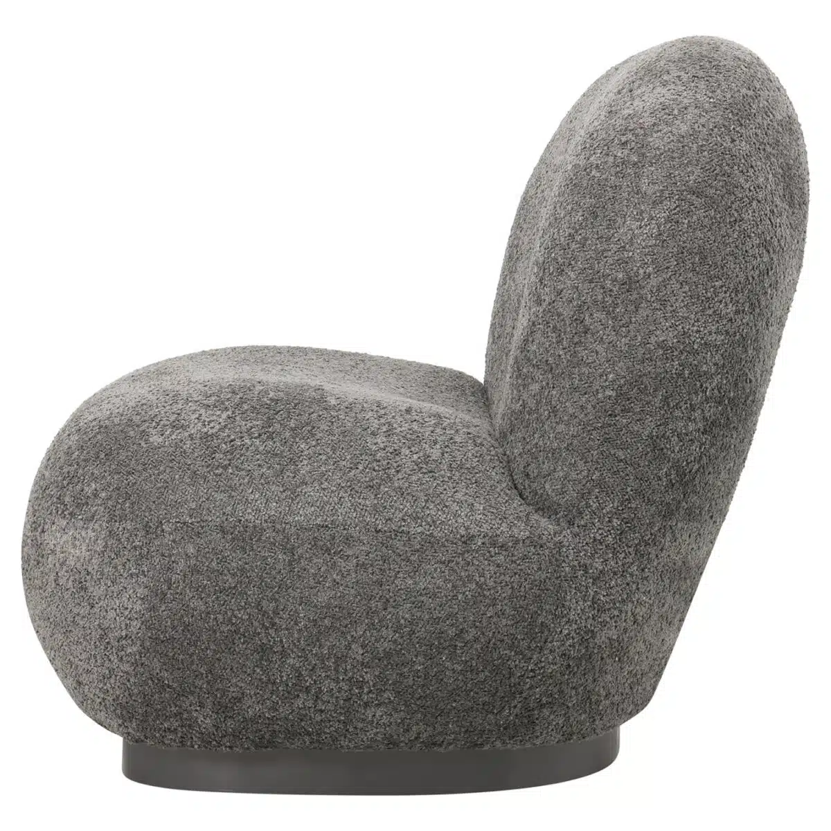 ΠΟΛΥΘΡΟΝΑ BEANY HM9591.01 ΓΚΡΙ ΜΠΟΥΚΛΕ ΥΦΑΣΜΑ 85x82x77Υ εκ. - Image 3