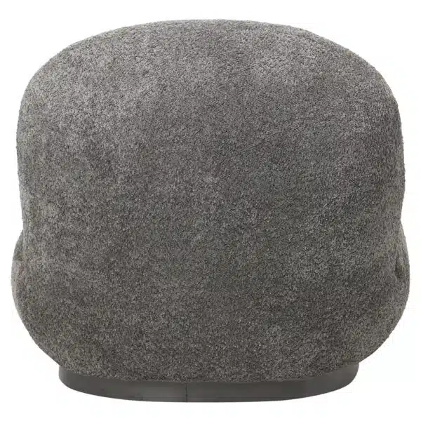 ΠΟΛΥΘΡΟΝΑ BEANY HM9591.01 ΓΚΡΙ ΜΠΟΥΚΛΕ ΥΦΑΣΜΑ 85x82x77Υ εκ. - Image 4