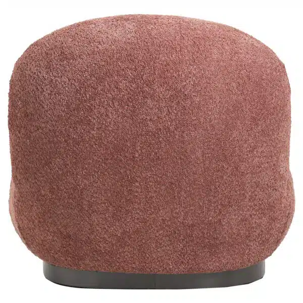ΠΟΛΥΘΡΟΝΑ BEANY HM9591.02 ΡΟΖ ΜΠΟΥΚΛΕ ΥΦΑΣΜΑ 85x82x77Υ εκ. - Image 4
