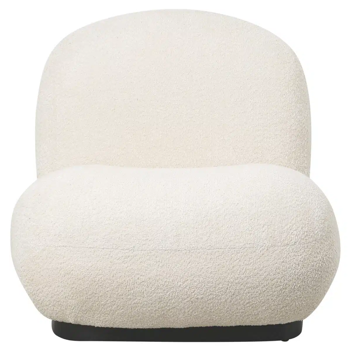 ΠΟΛΥΘΡΟΝΑ BEANY HM9591.06 ΕΚΡΟΥ ΜΠΟΥΚΛΕ ΥΦΑΣΜΑ 85x82x77Υ εκ. - Image 2