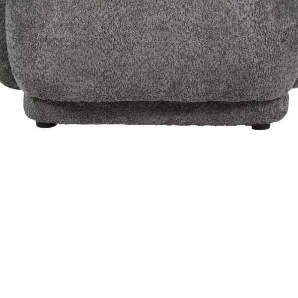ΠΟΛΥΘΡΟΝΑ KARPEN HM9600.01 ΓΚΡΙ ΜΠΟΥΚΛΕ ΥΦΑΣΜΑ  93x87x78Υ εκ. - Image 10