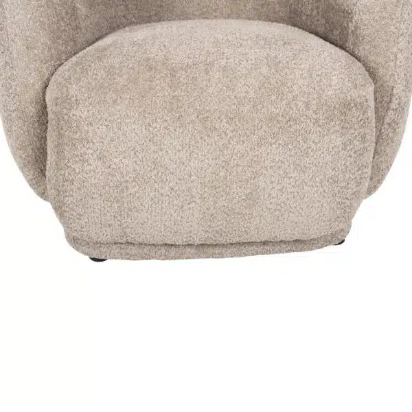 ΠΟΛΥΘΡΟΝΑ KARPEN HM9600.08 ΜΠΕΖ ΜΠΟΥΚΛΕ ΥΦΑΣΜΑ 93x87x78Υ εκ. - Image 8