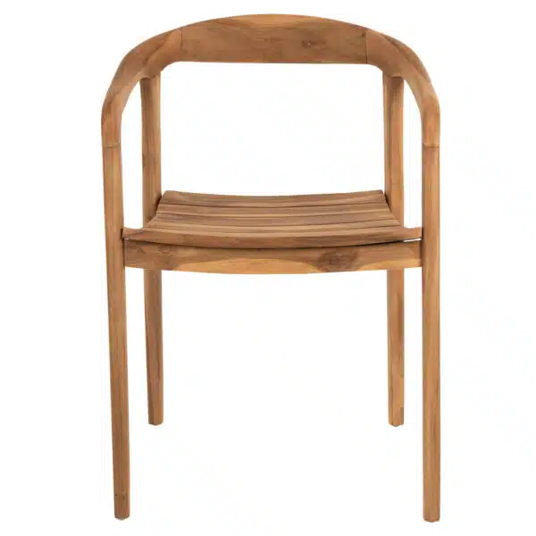 ΠΟΛΥΘΡΟΝΑ DEUS HM9621 ΞΥΛΟ TEAK 54x56x76Yεκ. - Image 3