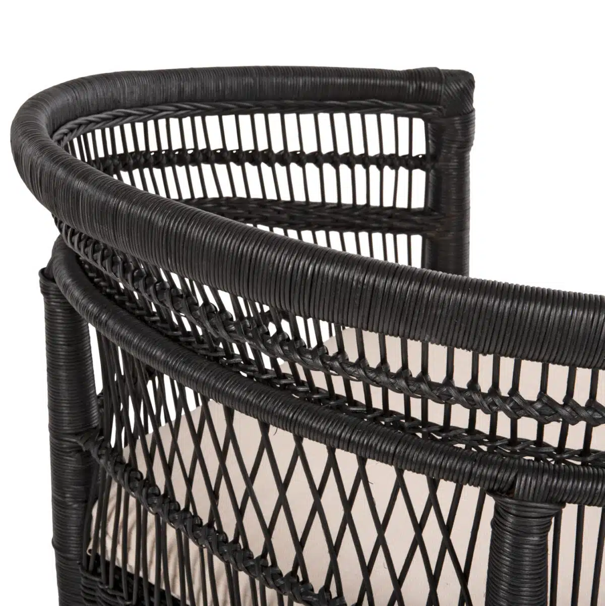 ΠΟΛΥΘΡΟΝΑ MALAWI HM9635.03 ΞΥΛΟ ΜΑΟΝΙ ΜΕ RATTAN ΜΑΥΡΟ-ΛΕΥΚΟ ΜΑΞΙΛΑΡΙ 80x70x86Υεκ. - Image 10