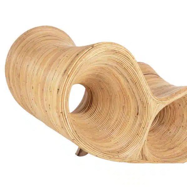 ΠΟΛΥΘΡΟΝΑ CURVY LOUNGE HM9645.01 ΑΠΟ RATTAN ΣΕ ΦΥΣΙΚΗ ΑΠΟΧΡΩΣΗ 63x128x97Y εκ. - Image 7