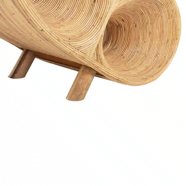 ΠΟΛΥΘΡΟΝΑ CURVY LOUNGE HM9645.01 ΑΠΟ RATTAN ΣΕ ΦΥΣΙΚΗ ΑΠΟΧΡΩΣΗ 63x128x97Y εκ. - Image 10