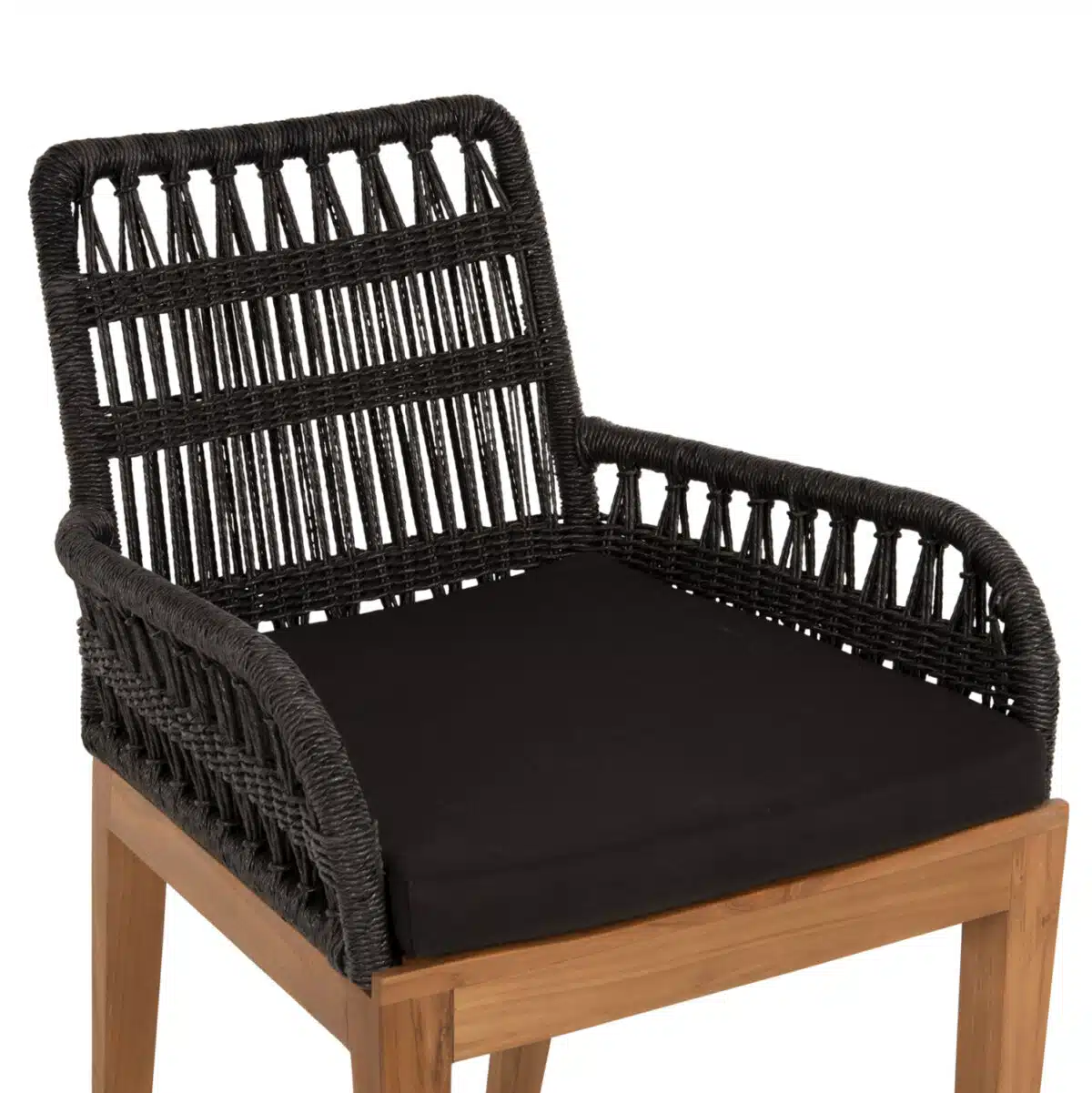 ΠΟΛΥΘΡΟΝΑ STARDOM HM9760.02 ΞΥΛΟ ΤΕΑΚ ΣΕ ΜΕΛΙ ΚΑΙ ΜΑΥΡΟ ΣΧΟΙΝΙ 57x65x83Yεκ. - Image 7