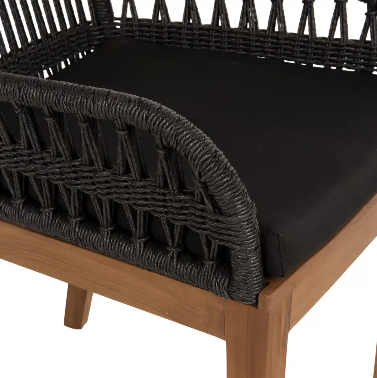 ΠΟΛΥΘΡΟΝΑ STARDOM HM9760.02 ΞΥΛΟ ΤΕΑΚ ΣΕ ΜΕΛΙ ΚΑΙ ΜΑΥΡΟ ΣΧΟΙΝΙ 57x65x83Yεκ. - Image 8