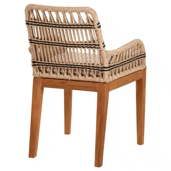 ΠΟΛΥΘΡΟΝΑ STARDOM HM9760.03 ΞΥΛΟ ΤΕΑΚ ΚΑΙ ΣΧΟΙΝΙ ΦΥΣΙΚΟ ΜΕ ΑΝΘΡΑΚΙ 57x65x83Yεκ. - Image 5