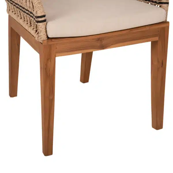 ΠΟΛΥΘΡΟΝΑ STARDOM HM9760.03 ΞΥΛΟ ΤΕΑΚ ΚΑΙ ΣΧΟΙΝΙ ΦΥΣΙΚΟ ΜΕ ΑΝΘΡΑΚΙ 57x65x83Yεκ. - Image 7