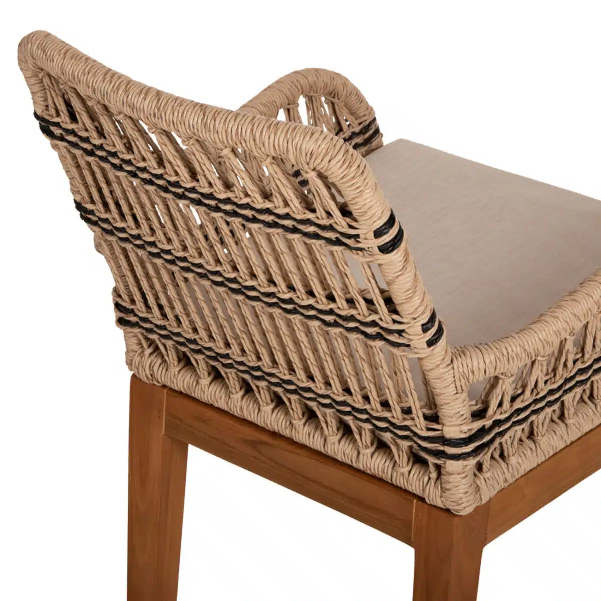 ΠΟΛΥΘΡΟΝΑ STARDOM HM9760.03 ΞΥΛΟ ΤΕΑΚ ΚΑΙ ΣΧΟΙΝΙ ΦΥΣΙΚΟ ΜΕ ΑΝΘΡΑΚΙ 57x65x83Yεκ. - Image 9