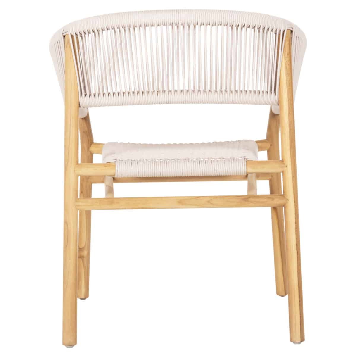 ΠΟΛΥΘΡΟΝΑ IRVING HM9763 ΞΥΛΟ ΤΕΑΚ ΣΕ ΦΥΣΙΚΟ ΧΡΩΜΑ ΜΕ ΜΠΕΖ ΣΧΟΙΝΙ 60x55x78Yεκ. - Image 6