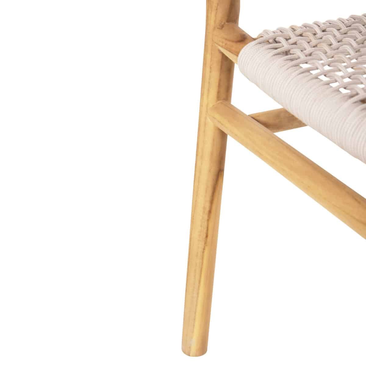 ΠΟΛΥΘΡΟΝΑ IRVING HM9763 ΞΥΛΟ ΤΕΑΚ ΣΕ ΦΥΣΙΚΟ ΧΡΩΜΑ ΜΕ ΜΠΕΖ ΣΧΟΙΝΙ 60x55x78Yεκ. - Image 10