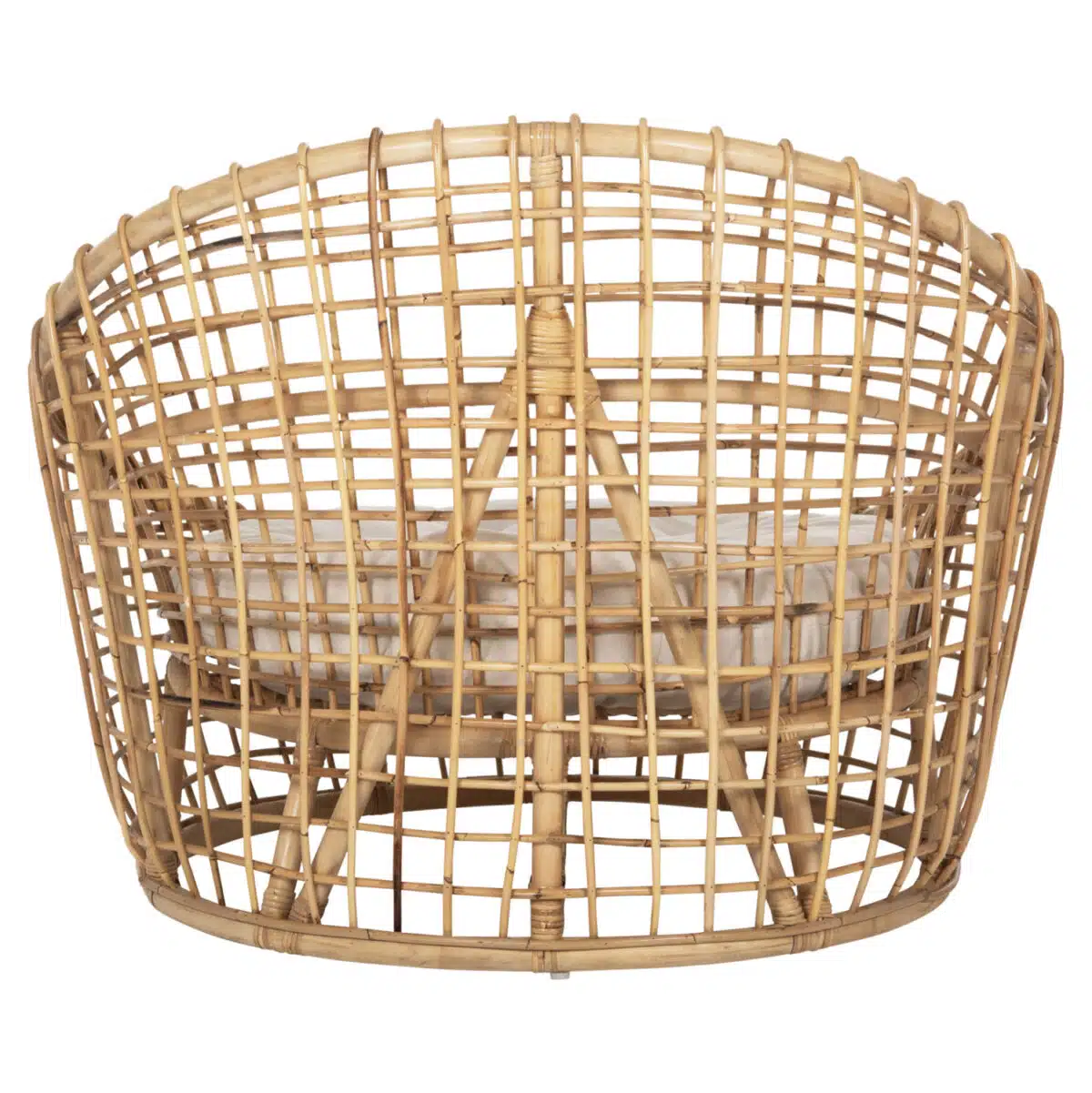 ΠΟΛΥΘΡΟΝΑ ENTO HM9814 RATTAN ΣΕ ΦΥΣΙΚΟ-ΜΠΕΖ ΜΑΞΙΛΑΡΙ 85x75x67Yεκ. - Image 6