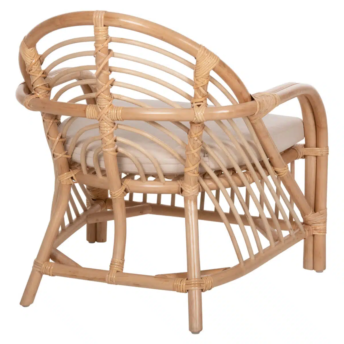 ΠΟΛΥΘΡΟΝΑ FEMUR HM9837 RATTAN ΣΕ ΦΥΣΙΚΟ- ΛΕΥΚΟ ΜΑΞΙΛΑΡΙ 72x66x75Υεκ. - Image 5