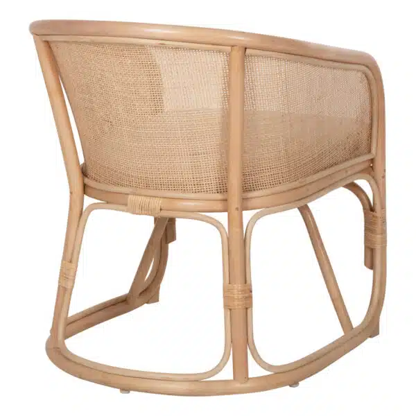 ΠΟΛΥΘΡΟΝΑ ΚΙΚΟ HM9839 RATTAN ΣΕ ΦΥΣΙΚΟ ΧΡΩΜΑ-ΛΕΥΚΟ ΜΑΞΙΛΑΡΙ 61x71x76Yεκ. - Image 5