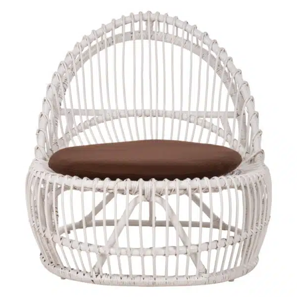 ΠΟΛΥΘΡΟΝΑ ENTROPY HM9840.02 RATTAN ΛΕΥΚΟ ΜΕ ΚΑΦΕ ΜΑΞΙΛΑΡΙ 80x97x85Υεκ. - Image 3
