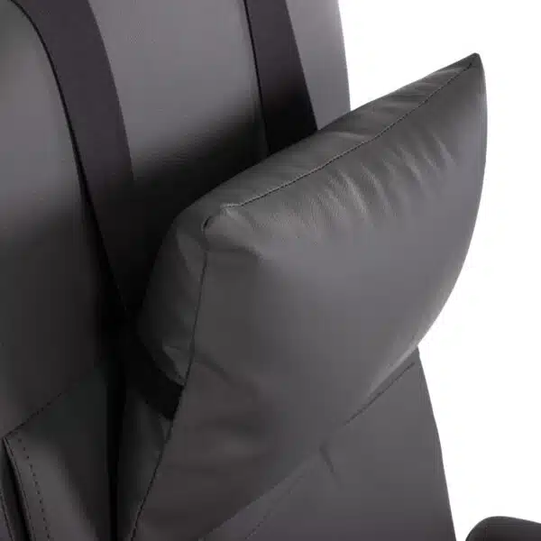 ΠΟΛΥΘΡΟΝΑ ΓΡΑΦΕΙΟΥ ΔΙΕΥΘΥΝΤΙΚΗ ΓΚΡΙ HM1057.20 ΜΕ ΠΤΥΣΣΟΜΕΝΟ ΥΠΟΠΟΔΙΟ 58x71x128Y εκ. - Image 8