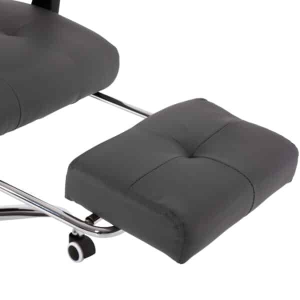 ΠΟΛΥΘΡΟΝΑ ΓΡΑΦΕΙΟΥ ΔΙΕΥΘΥΝΤΙΚΗ ΓΚΡΙ HM1057.20 ΜΕ ΠΤΥΣΣΟΜΕΝΟ ΥΠΟΠΟΔΙΟ 58x71x128Y εκ. - Image 10