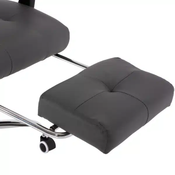 ΠΟΛΥΘΡΟΝΑ ΓΡΑΦΕΙΟΥ ΔΙΕΥΘΥΝΤΙΚΗ ΓΚΡΙ HM1057.20 ΜΕ ΠΤΥΣΣΟΜΕΝΟ ΥΠΟΠΟΔΙΟ 58x71x128Y εκ. - Image 10