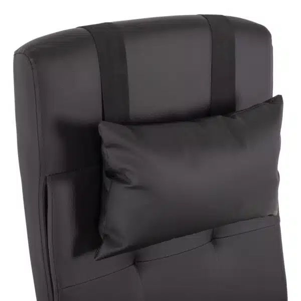 ΠΟΛΥΘΡΟΝΑ ΓΡΑΦΕΙΟΥ ΔΙΕΥΘΥΝΤΙΚΗ ΜΑΥΡΗ HM1057.11 ΜΕ ΠΤΥΣΣΟΜΕΝΟ ΥΠΟΠΟΔΙΟ 58x71x128Y εκ. - Image 8