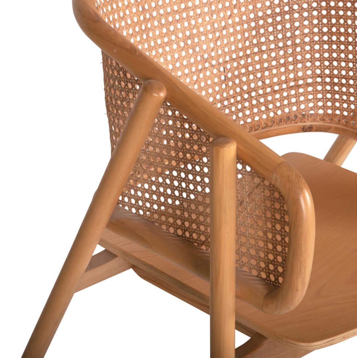 ΠΟΛΥΘΡΟΝΑ KENLEE HM9872 ΦΡΑΞΙΝΟΣ ΚΑΙ ΦΥΣΙΚΟ RATTAN RATTAN ΣΕ ΦΥΣΙΚΟ 57,5x55x81Yεκ. - Image 8