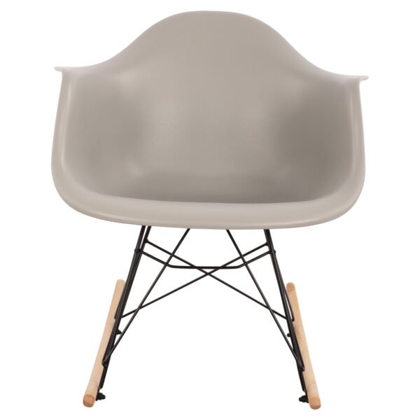 ΠΟΛΥΘΡΟΝΑ ΚΟΥΝΙΣΤΗ ΜΕ ΚΑΘΙΣΜΑ ΓΚΡΙ MIRTO & ΜΑΥΡΟ ΣΚΕΛΕΤΟ HM0035.20 61x71x64 εκ. - Image 3