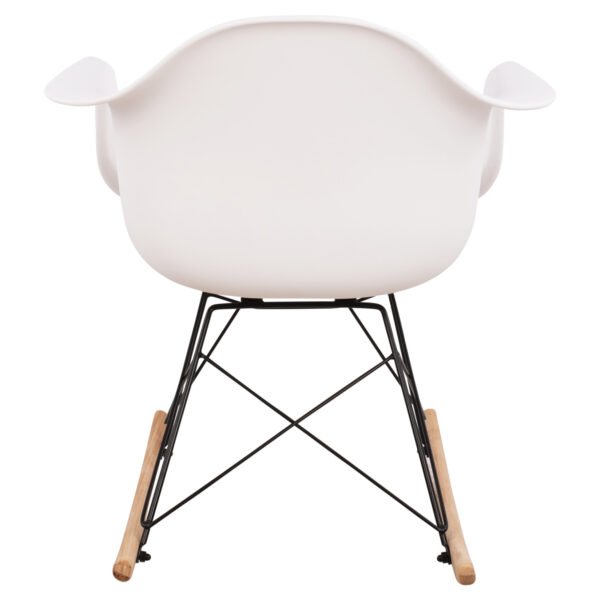 ΠΟΛΥΘΡΟΝΑ ΚΟΥΝΙΣΤΗ ΜΕ ΚΑΘΙΣΜΑ ΛΕΥΚΟ MIRTO & ΜΑΥΡΟ ΣΚΕΛΕΤΟ HM0035.11 61x71x64 εκ. - Image 6