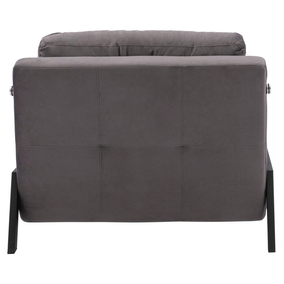 ΠΟΛΥΘΡΟΝΑ ΚΡΕΒΑΤΙ ΑΠΟ ΒΕΛΟΥΔΟ ΓΚΡΙ HM3078.11 95x92x66Υ εκ. - Image 6